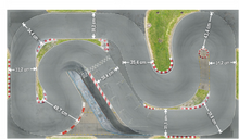 Circuit TT System – Bemaßung 2,70 × 1,50 m