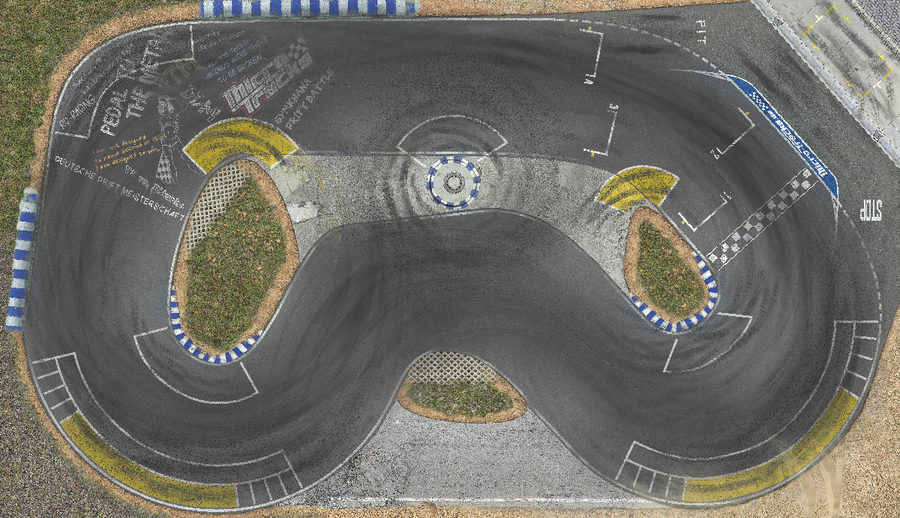 Motodrom Groß Dölln – Blue DriftTrack