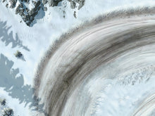 Niskanperä-Course Schnee und Eis – dreck drift