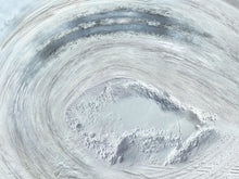 Niskanperä-Course Schnee und Eis – spuren drift