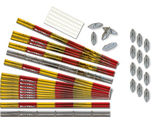 TrackGuards Rot/Gelb – 7,5 m Set